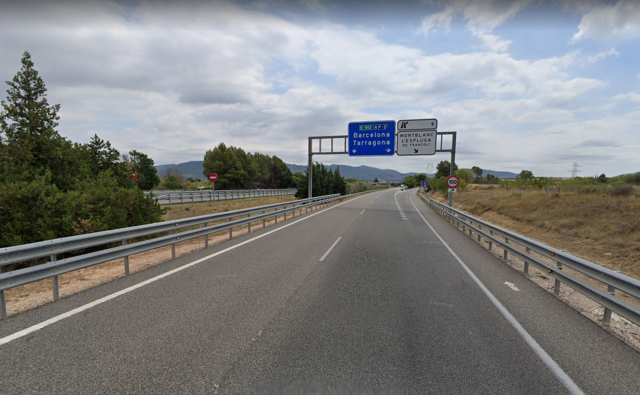 Un camioner de Cerdanyola mor en accident de trànsit a Montblanc